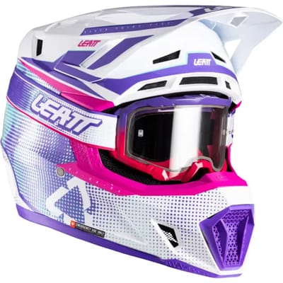 Leatt 7.5 V26 Motorcrosshelm met bril -