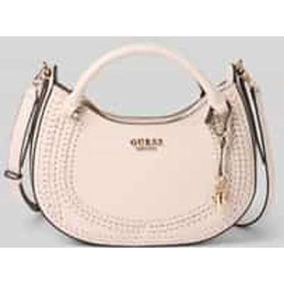 Handtas met labeldetail, model 'TATUM'