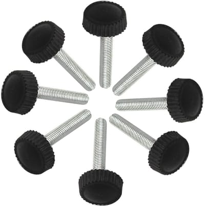 Dailygoods- Schroefset 20Pcs - M5x25 Schroeven - Handgreep met Knop - Hoogwaardig Koolstofstaal - Anticorrosie - Eenvoudig te Installeren