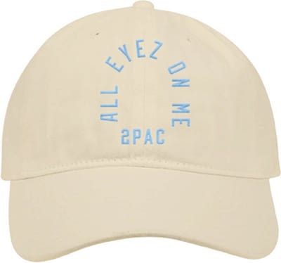 Tupac - All Eyez On Me Baseball pet - Creme