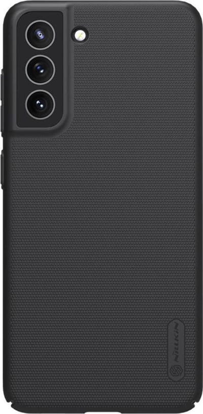 Nillkin Super Frosted Shield Hoesje geschikt voor Galaxy S21 FE Hoesje Zwart