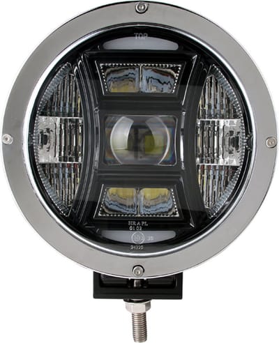 4SKY Lights Led verstraler / LAATSTE EXEMPLAAR / zoeklamp 65 watt 12V - ECE R112 R10 R7 - met positielicht