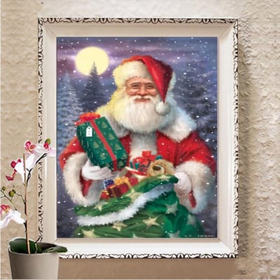Peinture au Diamant 5D DIY Broderie Diamant Mosaïque Perçage Rond Complet Point de Croix Strass Décoration de Maison Full Square 20X30CM