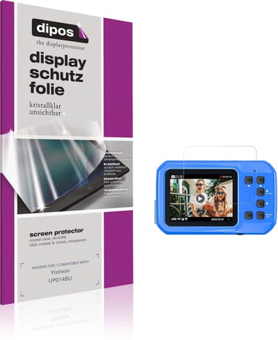 dipos – 4x Beschermfolie geschikt voor Yixinxin UP014BU | Krasbestendige & heldere Screenprotector Ultra-Thin
