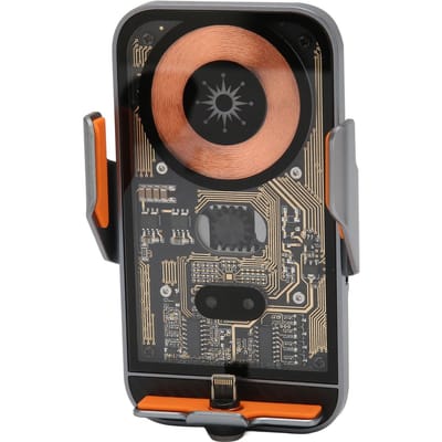 Chargeur sans fil pour voiture, support de téléphone à serrage automatique, charge rapide QI 15 W maximum, C11