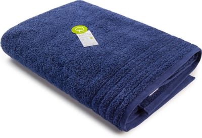 ARTG® Organic - Biologisch Katoen - Strandhanddoek - 100 x 180 cm - Donkerblauw - French Navy