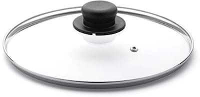 Glazen deksel met knop voor potten en pannen - diameter 32 cm