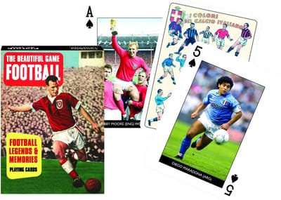 Piatnik Voetbal Legenden Speelkaarten - Enkel dek - Football Legends