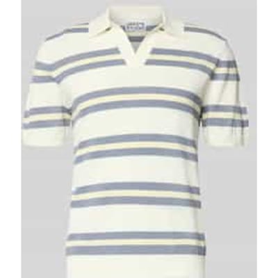 Slim Fit poloshirt in brei-look