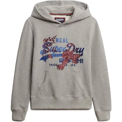 Dames Hoodie Superdry Tokyo Vintage Logo