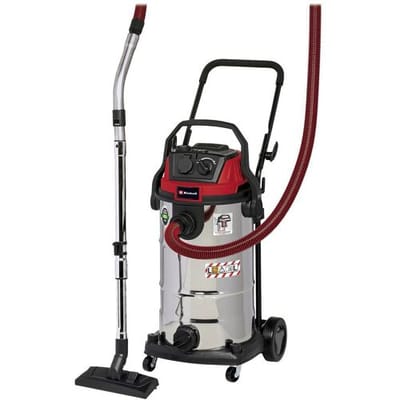 Einhell Elektrische Nat-/Droogzuiger TE-VC 2340 SACL - 1500 W - 225 mbar - 40 L - Stofbeschermingsklasse L - Automatisch stopcontact: 1900 W - Incl. mondstukken en filter