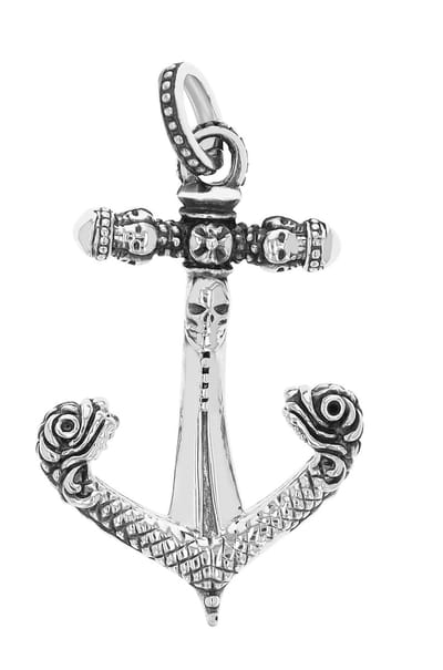 AKZENT Akzent Unisex hanger "Lysander" van 925 Sterlingzilver, gerhodineerd, duurzaam