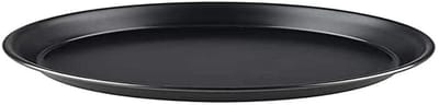 APS 73505 pizzapan - rond pizza bakblik Ø 24 cm - blauw staal ongecoat - 2,5 cm hoog