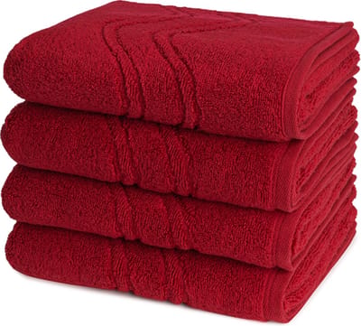 Ross Dames en Heren 4 X handdoek - per set Cashmere feeling