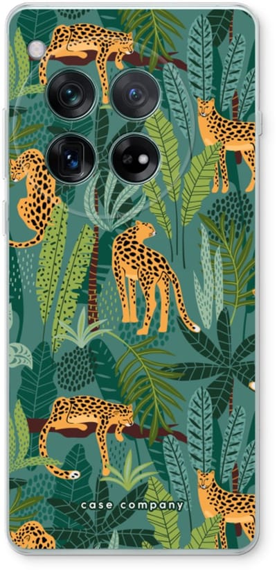 Case Company® - Hoesje geschikt voor OnePlus 12r hoesje - Luipaard 2 - Soft Cover Telefoonhoesje - Bescherming aan alle Kanten en Schermrand