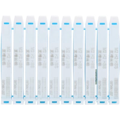 10 Stuks Tapsboor Rechte Spiraal Hoge Snelheid Staal Bodem Machine Hardware Gereedschappen M2 W6542