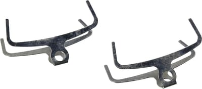Remblokveer - Remonderdeel - Fietsrem Onderhoud - Gelegeerd staal - 2 stuks - Grijs