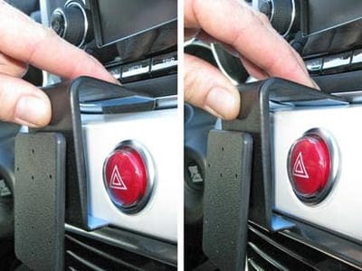 Brodit ProClip houder geschikt voor Fiat 500X 2015 - Center mount