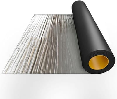 Waterdichte Reparatietape - Aluminiumfolie Butyltape - Lekkages Afdichten - Zelfklevend Weerbestendig - 0.65 x 6.6ft - Grijs