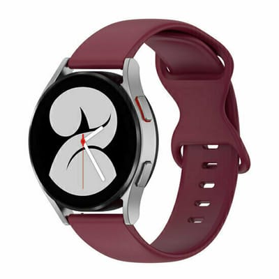 By Qubix - Solid color sportband - Bordeaux - geschikt voor Huawei Watch GT 6 / GT 7 / GT 6 pro / GT 7 pro - 46mm