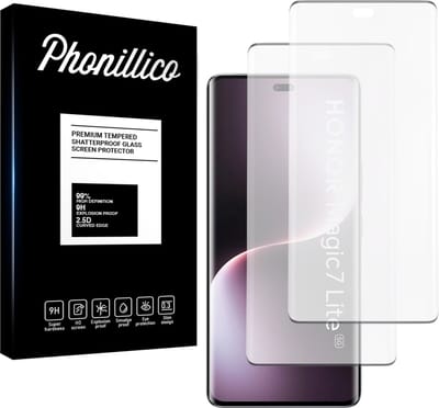 Screenprotector voor Honor Magic 7 Lite 5G - 2 stuks Beschermglas van glas Transparante glazen schermbeschermfolie