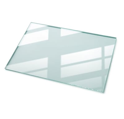 Tulup Tafelblad Glas - Gehard Glas - 120 cm x 80 cm - Glazen Plaat Transparant - Rechthoekig Tafelblad Glas - Transparant Glazen Tafelblad Geschikt voor de Keukentafel - Glazen Tafelblad