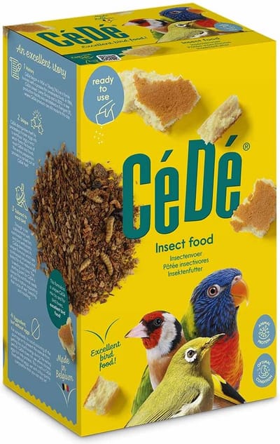 Cede Insectenvoer - Cede Insecten met honing en bessen - Supplementen - Vogelvoer - Cede