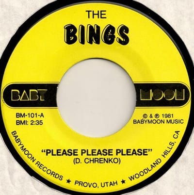 The Bings - Please Please Please (7" Single)