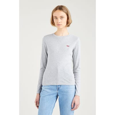 Levi's Ls Long-sleeved Top Grey Size: XS | Long-Sleeved Tops Outlet | Dames | Grijs