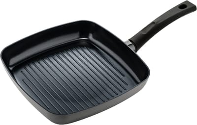 ISENVI Avon Grillpan - 26 cm - Keramisch - Ergo Greep - Geschikt voor Inductie - PFAS, PTFE Vrij