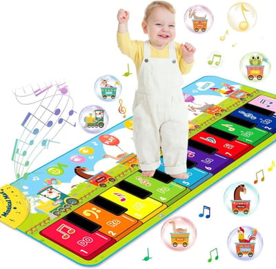 White-label® Dansmat voor Meisjes - Muziekmat - Kinderspeelgoed 2 Jaar - Multicolor