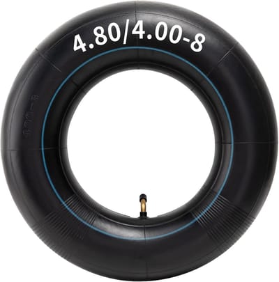 Binnenband 4.80/4.00-8 met Hoekventiel TR87 voor Kruiwagen, Grasmaaier en Handwagen