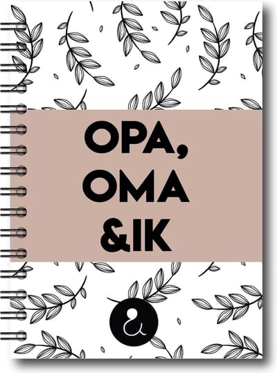 Studio Ins & Outs Invulboek 'Opa, oma & ik' - Sand