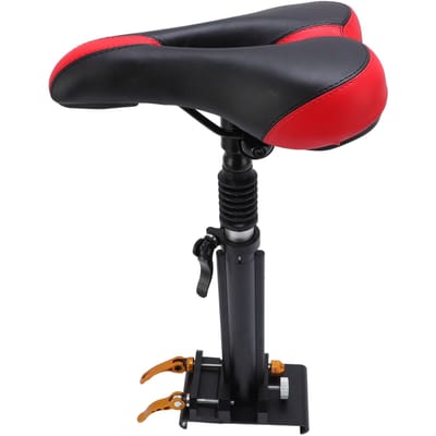 Selle de siège de scooter électrique pour M365 Hauteur et angle réglables Selle de siège Ensemble d'installation black