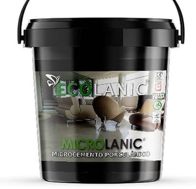 Dik Enkelcomponent Microcement 20KG - Grootkorrelig Gewaxt Betonpoeder voor Wand en Vloer