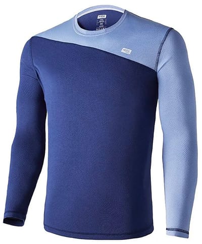 42k Running Atria T-shirt Met Lange Mouwen Blauw M Man