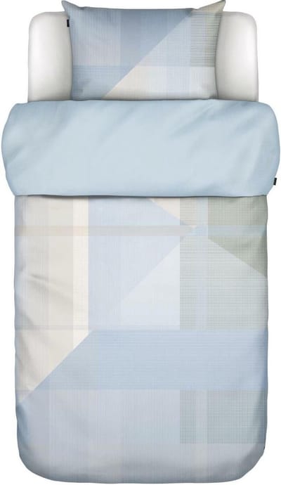 MARC O'POLO Liran Dekbedovertrek Nordic Blue - Lits-Jumeaux XL – 260x200/220 cm