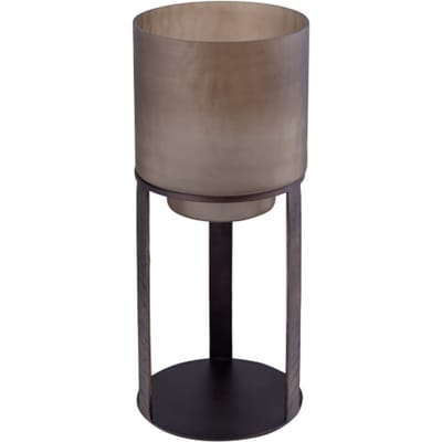 PTMD - Windlicht Benae - Bruin - 26x26x64cm