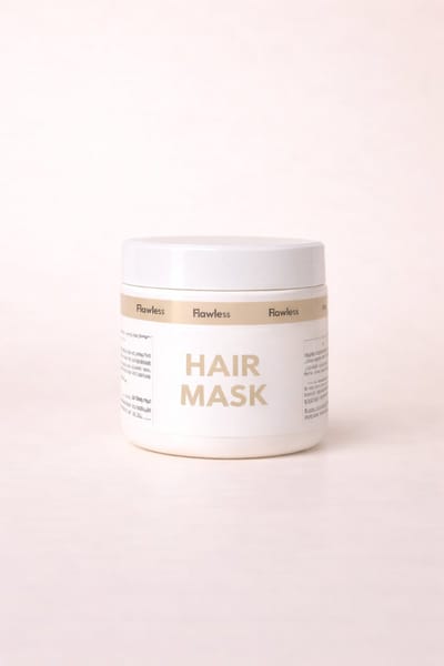 Haarmasker voor Droog en Beschadigd Haar – Keratine Haarmasker voor Herstel en Glans – Geschikt voor Extensions – 500 ml – Flawless Hair
