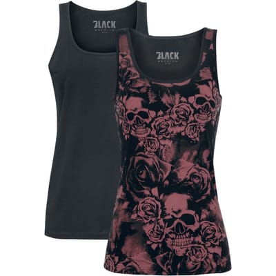 Black Premium by EMP Top - Doppelpack Tops - S tot 3XL - voor Vrouwen - zwart