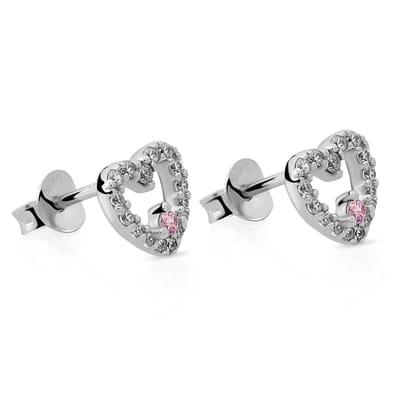 Orphelia 'Marise' Dames 925 Sterling Zilveren Stud Oorbellen - Zilver ZO-7488
