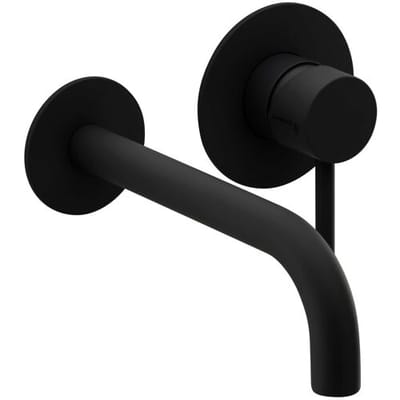 Herzbach DEEP BLACK concealed basin mixer 21 cm 23.203754.1.12