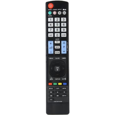 Afstandsbediening voor LG AKB72914209 TV Afstandsbediening Vervanging wit