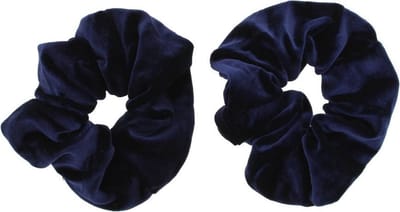 Zac's Alter Ego - Luxury velvet Haar scrunchie - Blauw