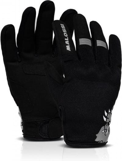 Gant moto route été Malossi M-Gloves Gris pour homme / femme Taille L Neuf
