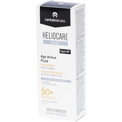 Heliocare 360° Protector Solar Fluido Previene Y Corrige Signos Del Fotoenvejecimiento Spf50 50 ml
