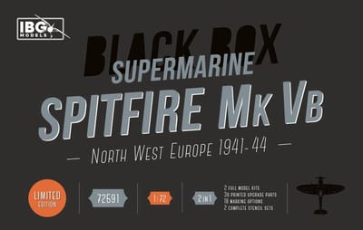 IBG Models Modelbouwpakket Vliegtuigen - 72591 Supermarine Spitfire Mk Vb - North West Europe 1941-44 - 2 Britse Propellervliegtuigen Plastic - 1:72 - Modelbouw