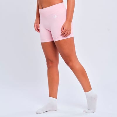 Euphoria Fitness Shorts - Dames - Sportkleding Dames - Sportbroek Dames - Yoga Broek Dames - Roze - Maat S