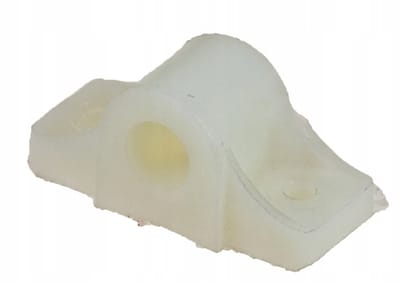 Kunststof Lager voor Bandhooier - Wit - Lagerblok voor Tandas - Ø 14 mm - Geschikt voor Zgrabiacka - 523404005