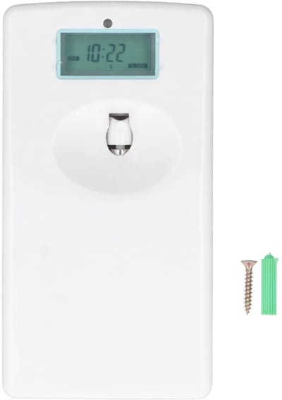 Dailygoods - Automatische luchtverfrisser - Geurspray dispenser - Muur gemonteerd - Parfum diffuser - Aromatherapie - Geschikt voor thuis - Kunststof...